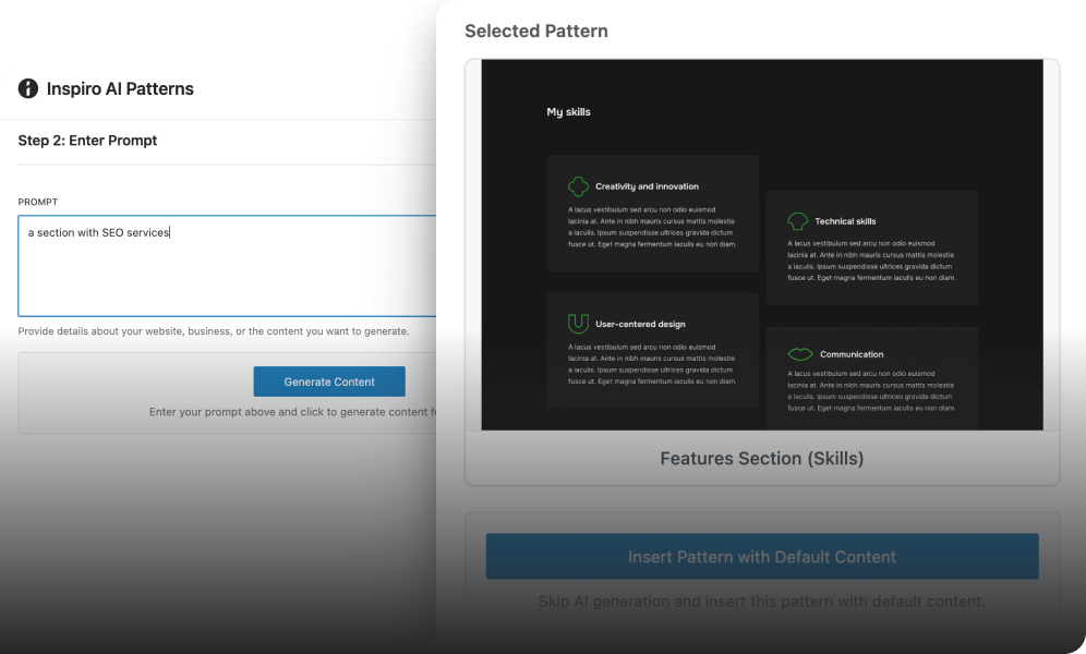 Instantly Create Content with AI
