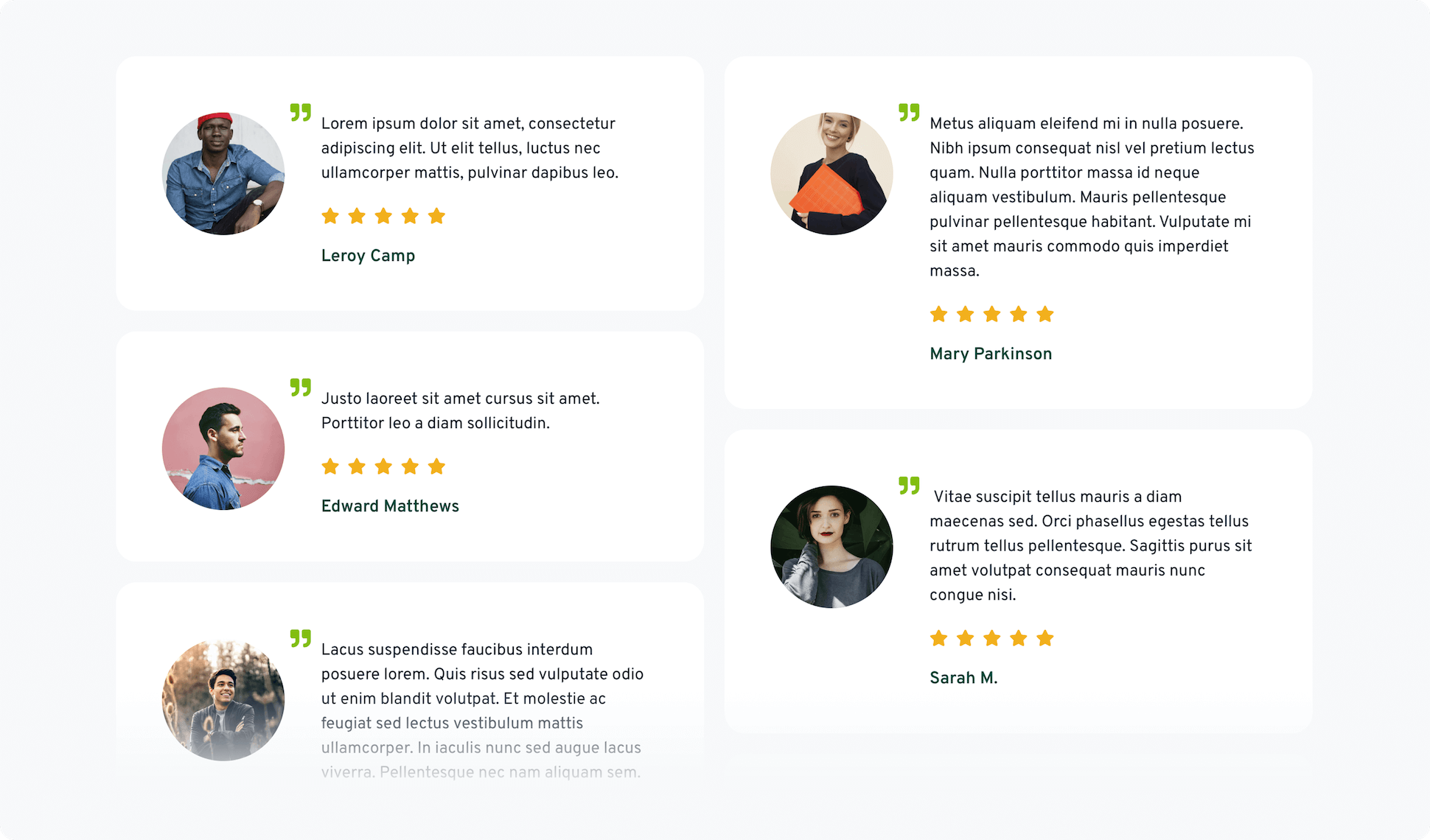 Testimonials Module