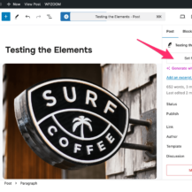 How to Add a Featured Image to a Post or Page