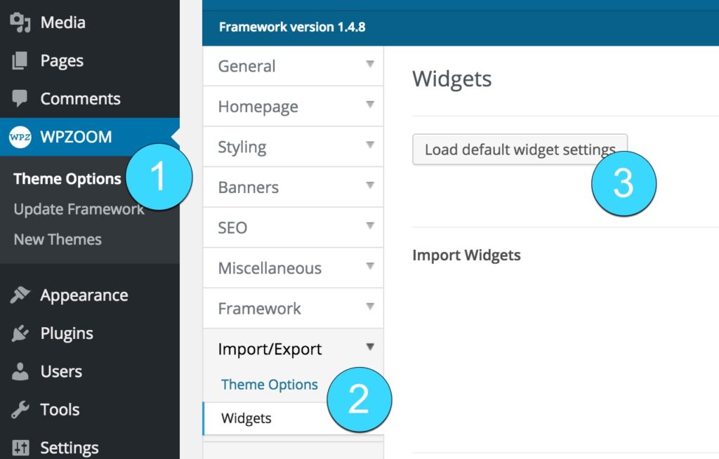 widget-import