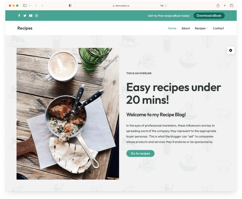 12 Best WordPress Recipe Themes in 2024 10 Neve theme for food lovers