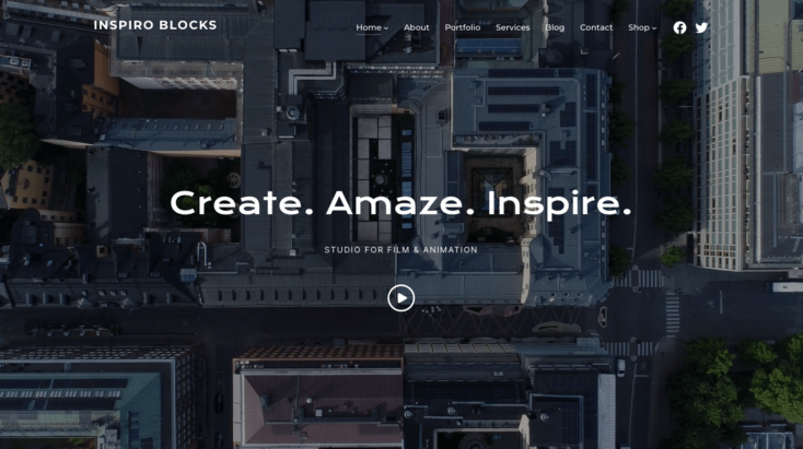 Meet Inspiro Blocks PRO — WPZOOM Premium Portfolio Theme