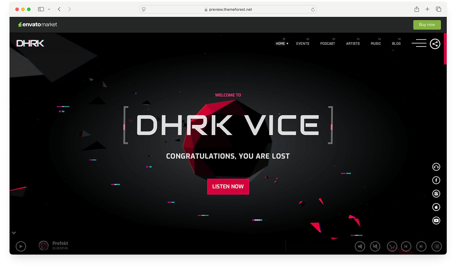 Vice theme