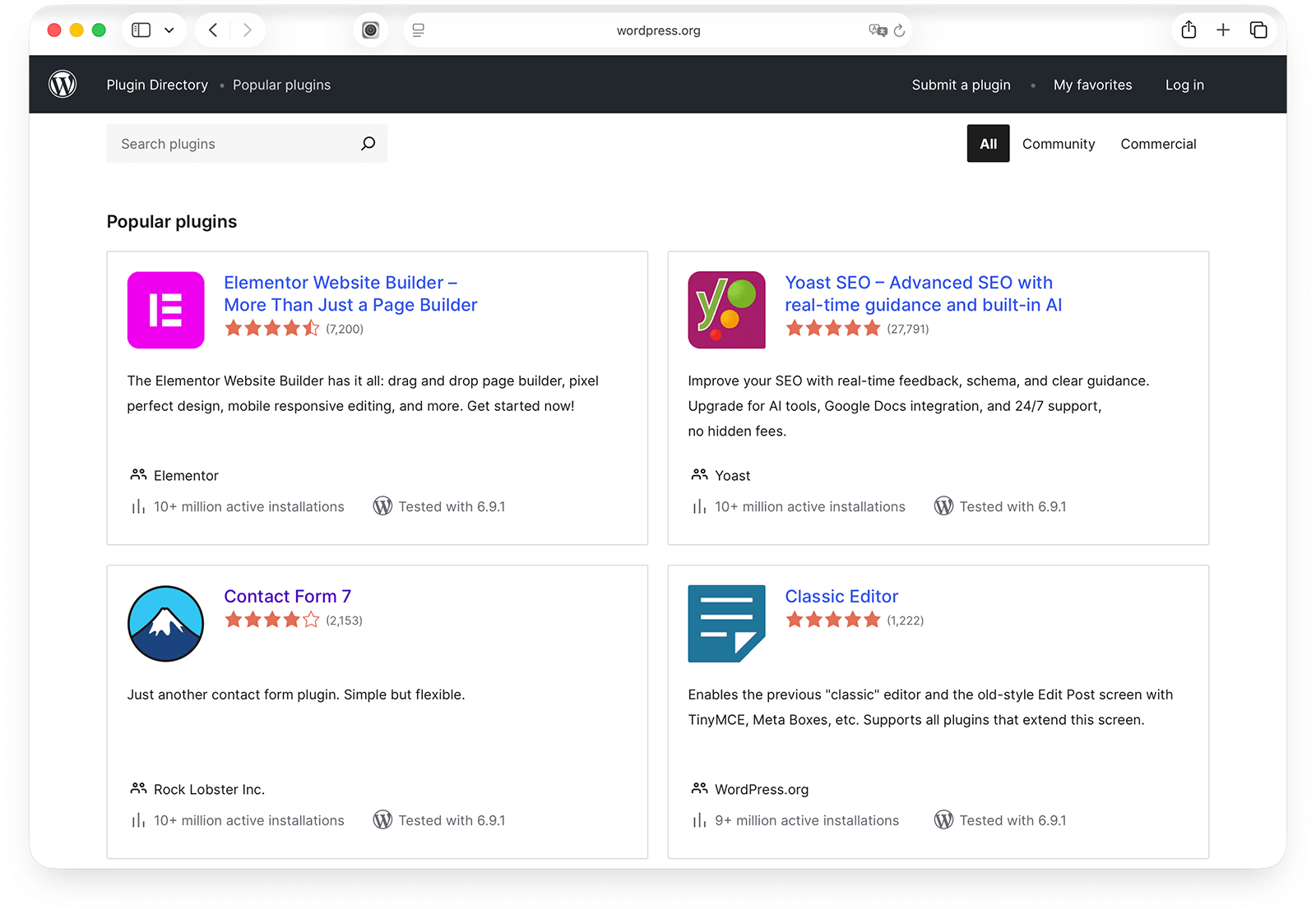 WordPress.org Plugins
