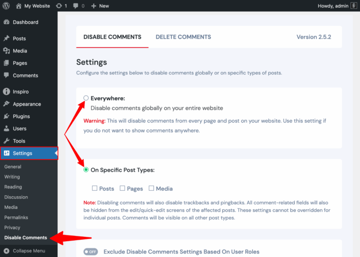 How to Disable Comments in WordPress - WPZOOM