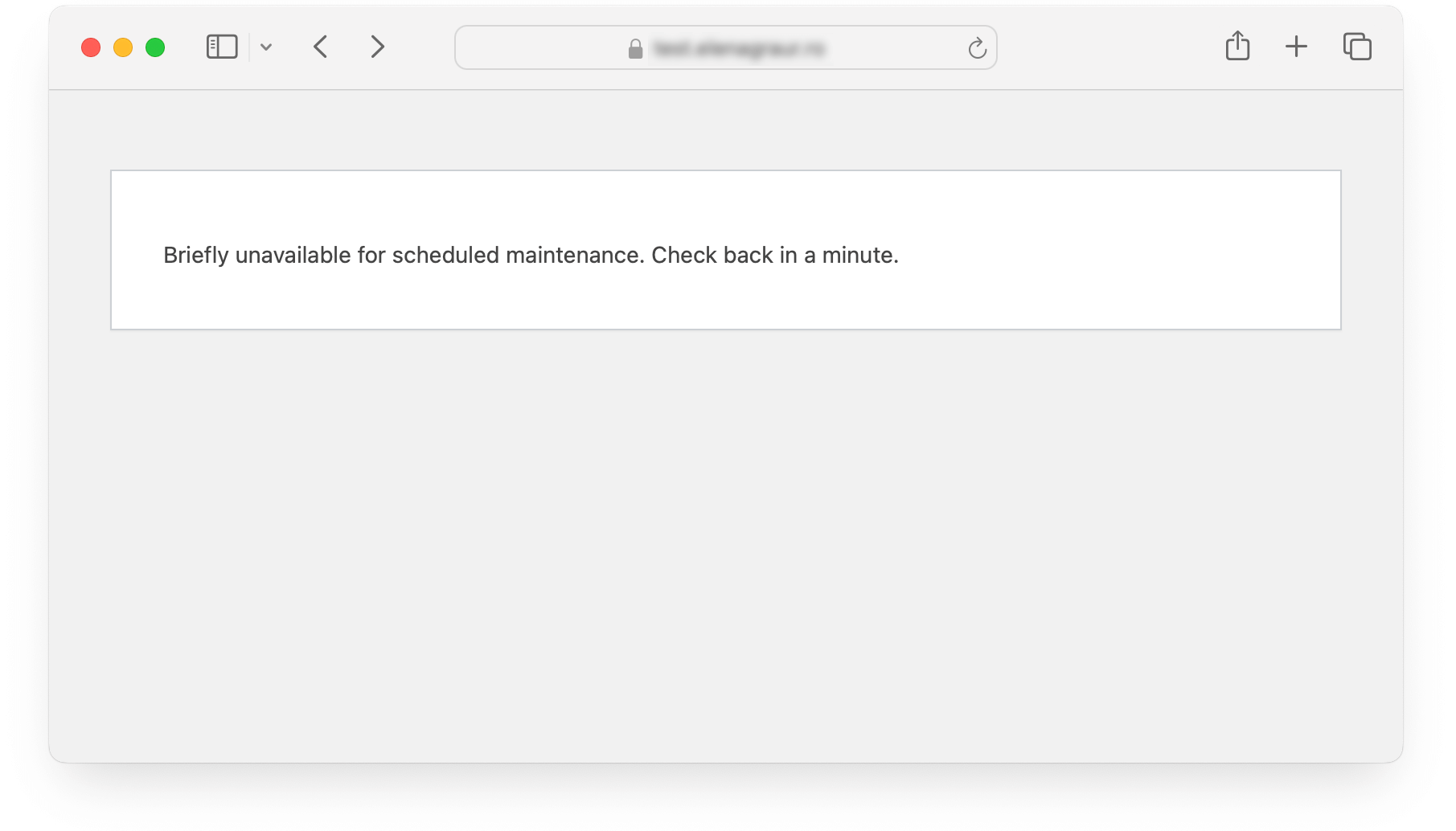 Briefly Unavailable for Scheduled Maintenance