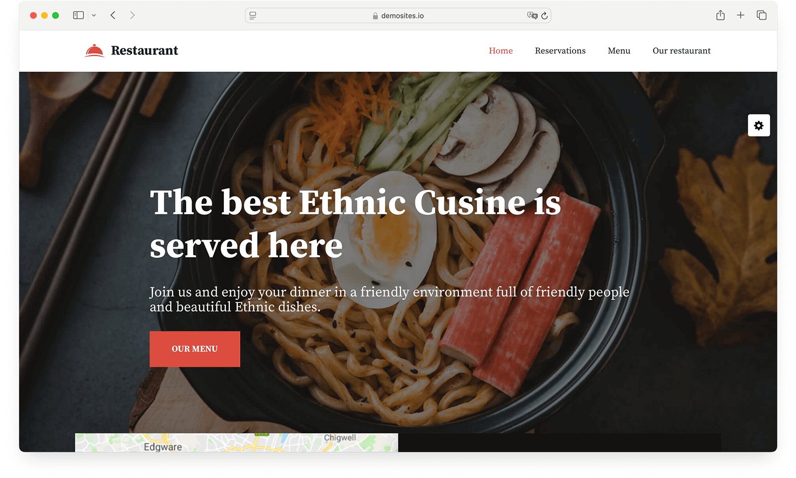 Neve restaurant theme