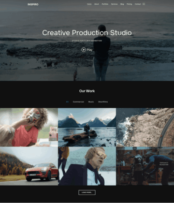Video Portfolio (Blocks)