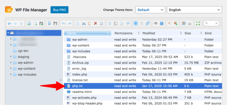 WordPress PHP.ini File: How to Find and Edit It Safely - WPZOOM