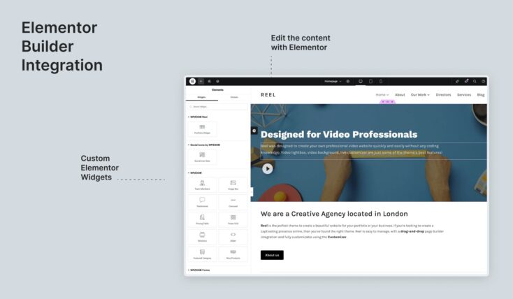 Reel - Elementor Integration - Documentation - WPZOOM