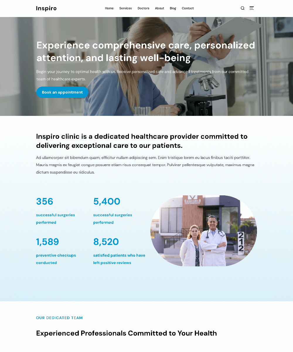 Inspiro Lite Medical / Doctor