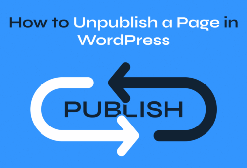 How to Unpublish a Page in WordPress