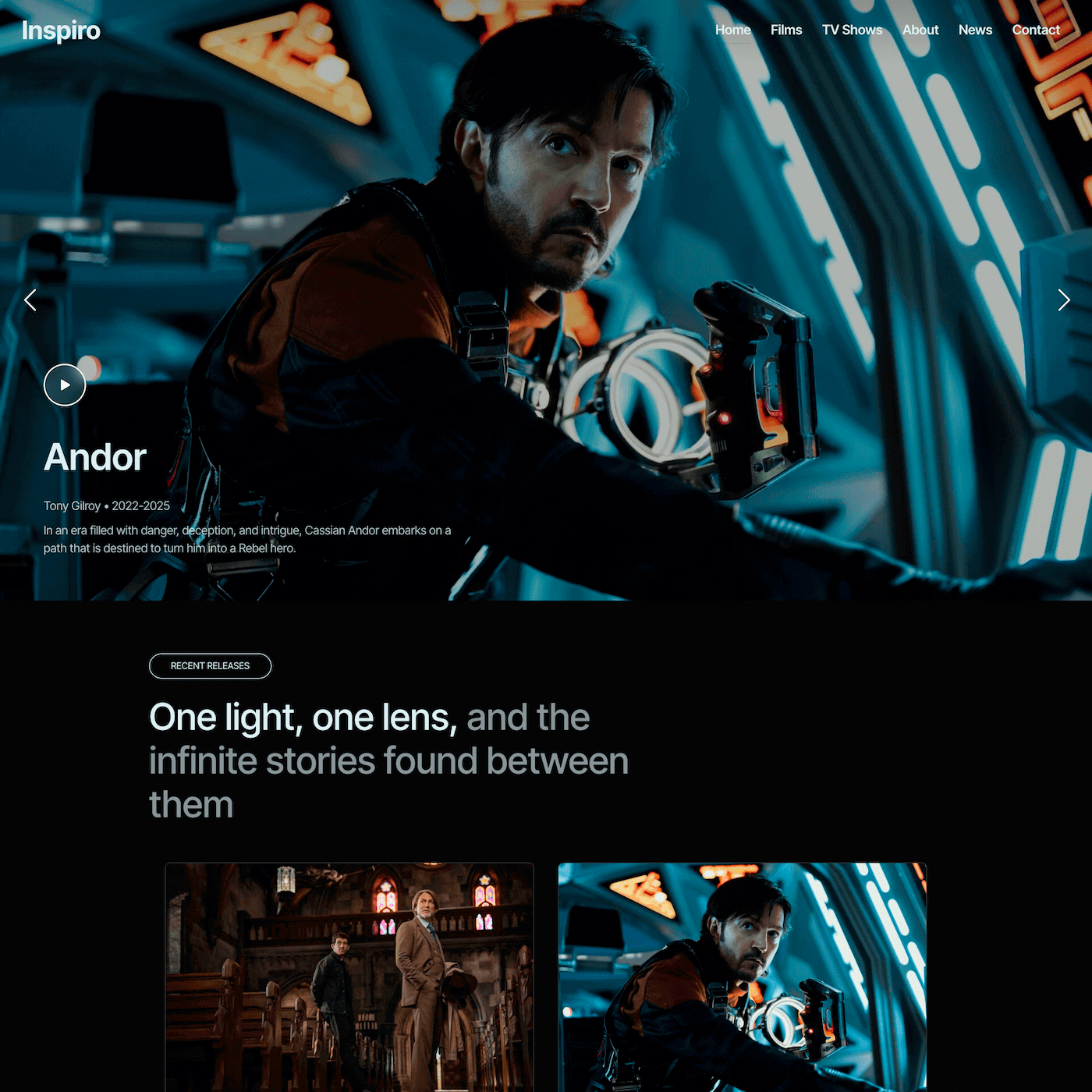 Movies & TV Shows Starter Site