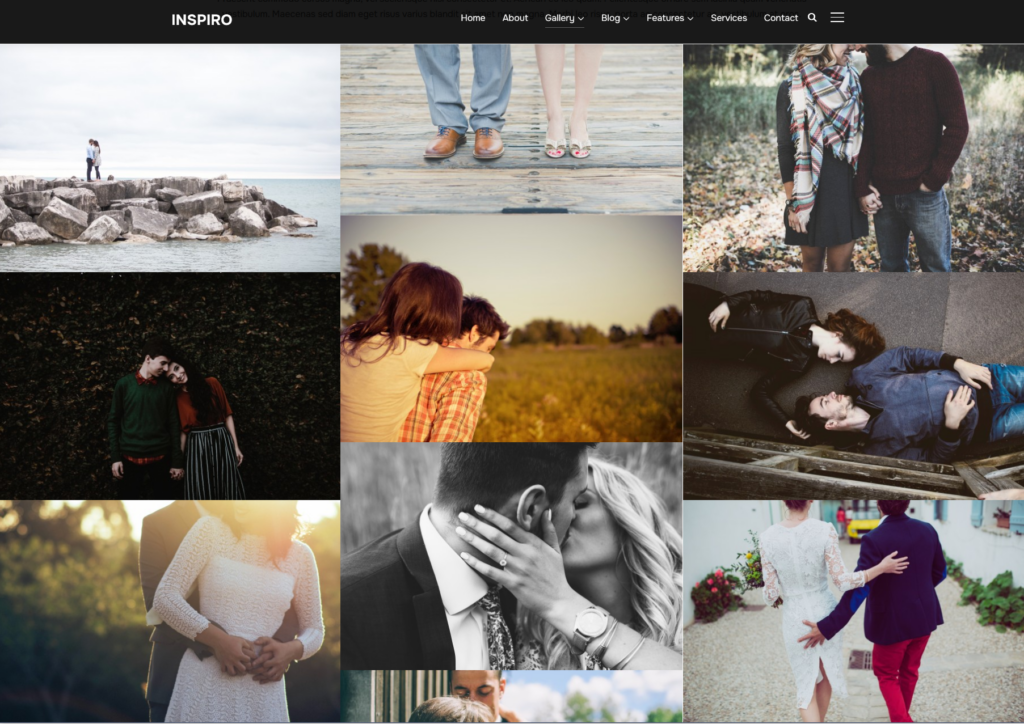 How to Get Photography Clients in 2026 (12 Marketing Strategies) 19 Photography site with masonry layout