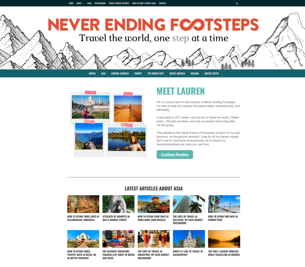 Never Ending Footsteps