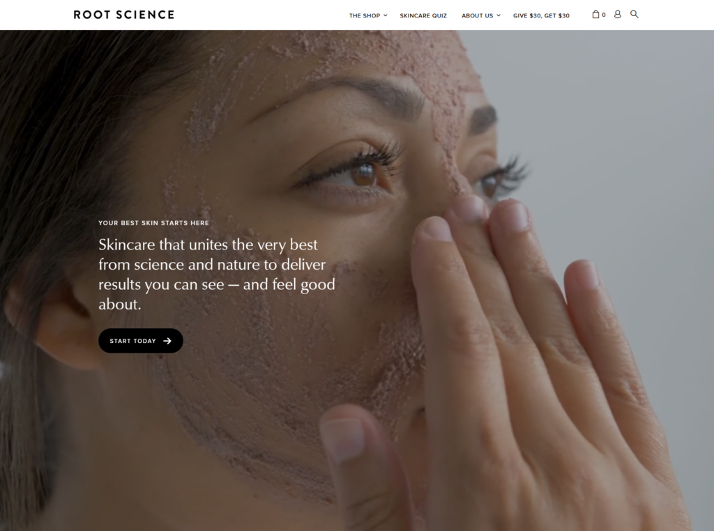 Root Science homepage