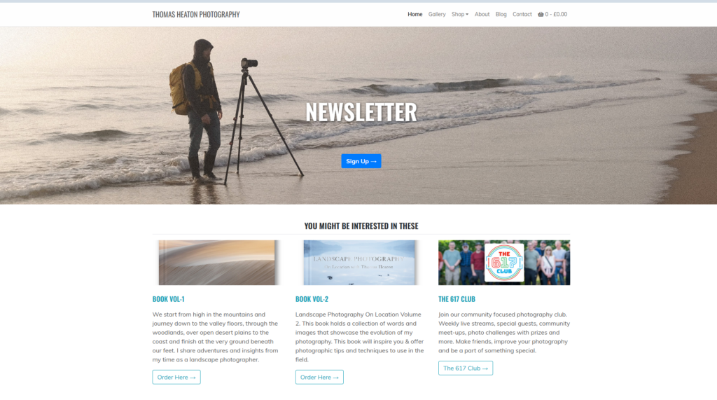 Thomas Heaton photography blog example