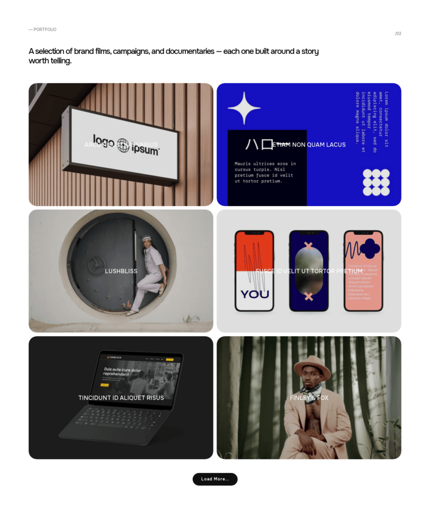Inspiro Starter Site - Creative Agency