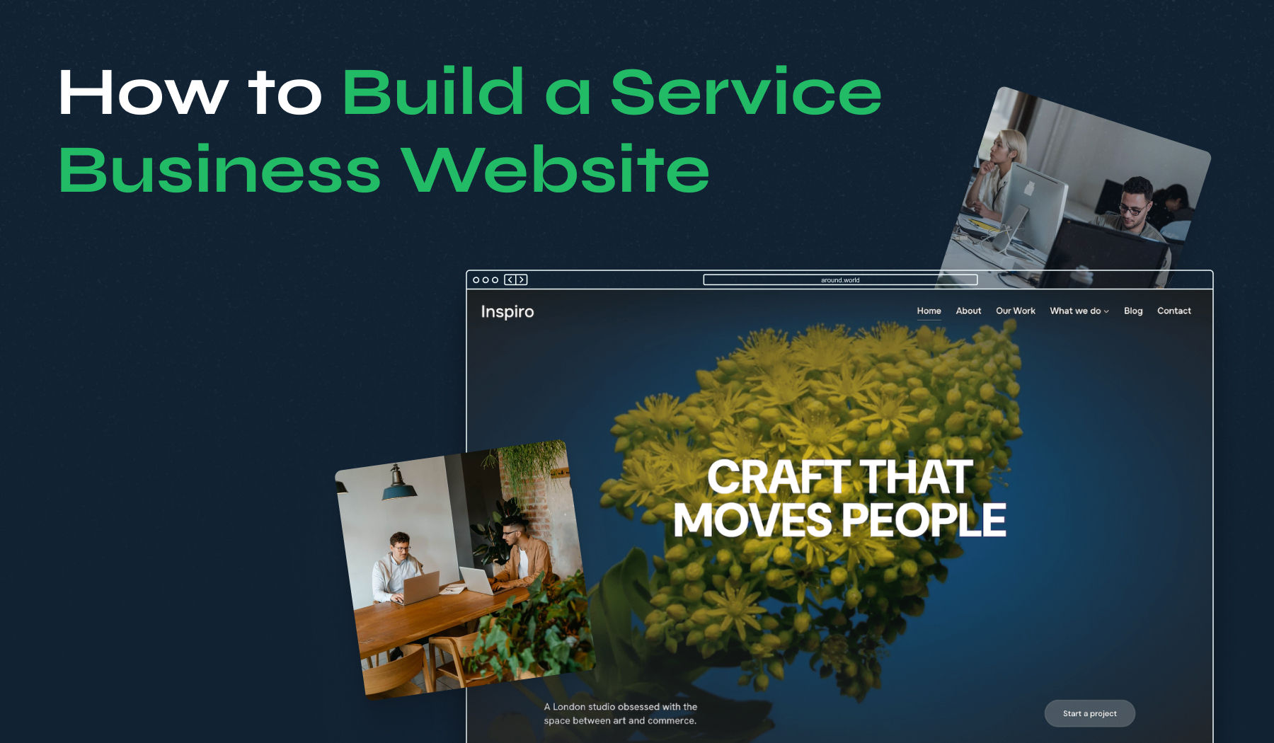 How to Build a Service Business Website
