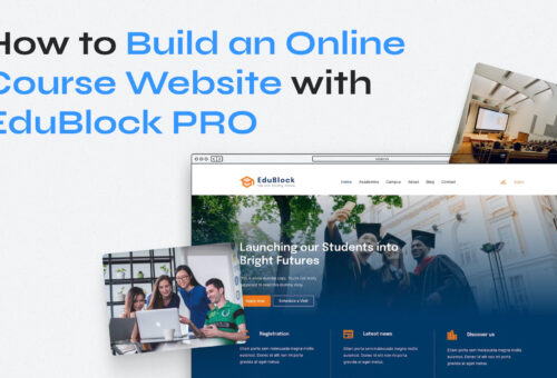 How to Build an Online Course Website With EduBlock PRO